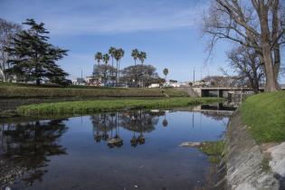 Obra de saneamiento en arroyo Mataperros