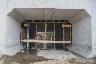 Obra de saneamiento en arroyo Mataperros Obra de saneamiento en arroyo Mataperros