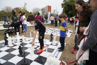 Montevideo avanza en espacios públicos, inauguración de espacio de juegos infantiles en el parque Andalucía