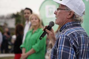 Montevideo avanza en espacios públicos, inauguración de espacio de juegos infantiles en el parque Andalucía