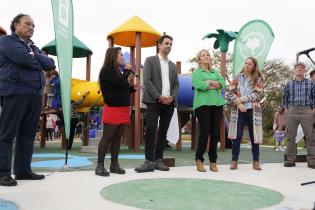 Montevideo avanza en espacios públicos, inauguración de espacio de juegos infantiles en el parque Andalucía Montevideo avanza en espacios públicos, inauguración de espacio de juegos infantiles en el parque Andalucía