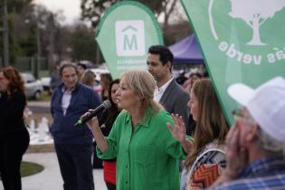 Montevideo avanza en espacios públicos, inauguración de espacio de juegos infantiles en el parque Andalucía