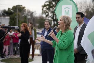 Montevideo avanza en espacios públicos, inauguración de espacio de juegos infantiles en el parque Andalucía