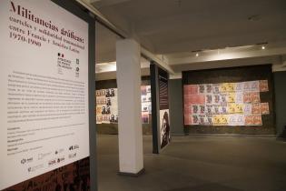 Inauguración de exposición gráfica en el MUMI sobre solidaridad de Francia con América Latina