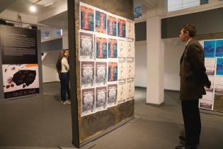 Inauguración de exposición gráfica en el MUMI sobre solidaridad de Francia con América Latina