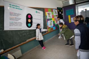 Taller de Educación para la Ciudadanía en escuela Nº 255 Felipe Cardoso, 24 de julio de 2023