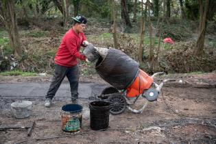 Avance de obras en el Parque Rivera