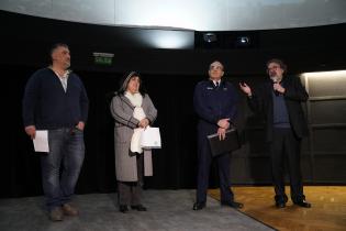 Preestreno de "Uruguay Antártico" en el Planteario