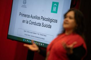 Taller sobre primeros auxilios en Conducta Suicida