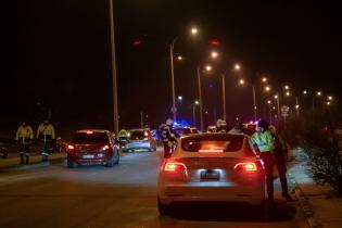 Operativo de Movilidad en la rambla de Montevideo