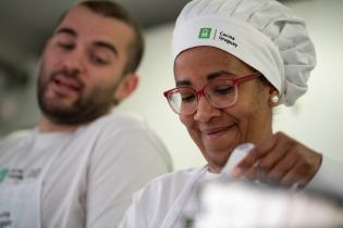 Curso de Cocina Uruguay en la plaza de deportes Nº 5 Atilio Narancioz