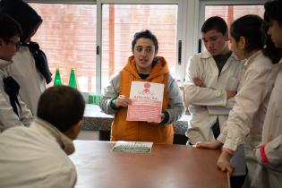 Taller de Educación para la Ciudadanía en escuela Nº 208 de Colón