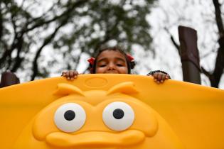 Inauguración de obra del Presupuesto Participativo: veredas, iluminación y juegos infantiles en el entorno del complejo SACUDE Inauguración de obra del Presupuesto Participativo: veredas, iluminación y juegos infantiles en el entorno del complejo SACUDE