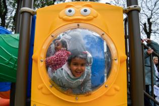 Inauguración de obra del Presupuesto Participativo: veredas, iluminación y juegos infantiles en el entorno del complejo SACUDE Inauguración de obra del Presupuesto Participativo: veredas, iluminación y juegos infantiles en el entorno del complejo SACUDE