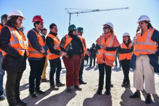 Recorrida por el inicio de obras de Laboratorio de Bromatología en la UAM