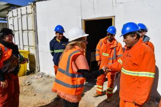 Recorrida por el inicio de obras de Laboratorio de Bromatología en la UAM