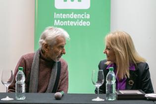 Declaración de Visitante Ilustre de Montevideo a José Sacristán Declaración de Visitante Ilustre de Montevideo a José Sacristán