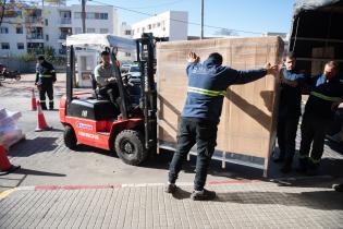 Llegada de planta desalinizadora al MAM Llegada de planta desalinizadora al MAM