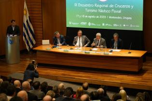 Apertura del IX Encuentro Regional de Cruceros y Turismo Náutico Fluvial