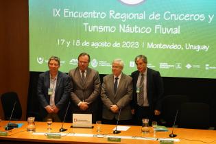 Apertura del IX Encuentro Regional de Cruceros y Turismo Náutico Fluvial