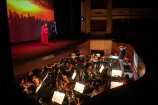 Ensayo general de ópera Don Giovanni