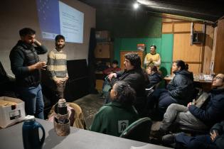Capacitación a integrantes del programa Jornales Solidarios en elaboración de Biobardas Capacitación a integrantes del programa Jornales Solidarios en elaboración de Biobardas