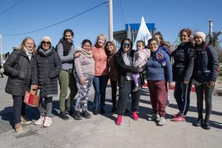 Cierre de la plantación de árboles en el barrio Bajo Valencia Cierre de la plantación de árboles en el barrio Bajo Valencia