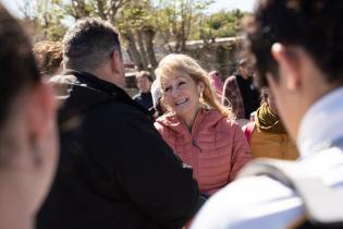 Cierre de la plantación de árboles en el barrio Bajo Valencia Cierre de la plantación de árboles en el barrio Bajo Valencia