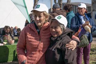 Obras del presupuesto participativo en el gimnasio Huracán del Paso de la Arena Obras del presupuesto participativo en el gimnasio Huracán del Paso de la Arena