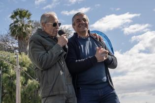 Obras del presupuesto participativo en el gimnasio Huracán del Paso de la Arena