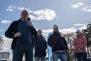 Obras del presupuesto participativo en el gimnasio Huracán del Paso de la Arena Obras del presupuesto participativo en el gimnasio Huracán del Paso de la Arena