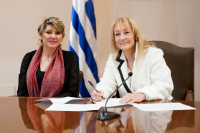 Firma de convenio entre la Intendencia de Montevideo y ACNUR