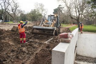 Avance de obras de saneamiento en arroyo Mataperros Avance de obras de saneamiento en arroyo Mataperros