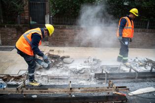 Avance de obras en avenida 21 de Setiembre esquina Ellauri Avance de obras en avenida 21 de Setiembre esquina Ellauri