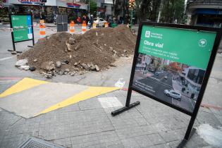 Avance de obras en avenida 21 de Setiembre esquina Ellauri Avance de obras en avenida 21 de Setiembre esquina Ellauri