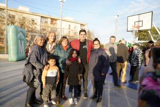 Inauguración de cancha Polifuncional en Ing. José Serrato Inauguración de cancha Polifuncional en Ing. José Serrato