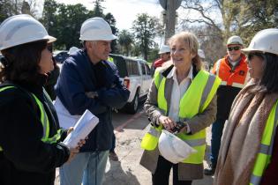 Recorrida por obras refuerzo en colector del arroyo Mataperros