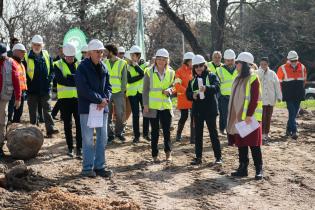 Recorrida por obras refuerzo en colector del arroyo Mataperros