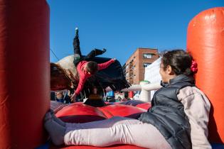 Peatonal barrial en al calle Ing. Enrique Chiancone, entre Veracierto e Hipólito Yrigoyen