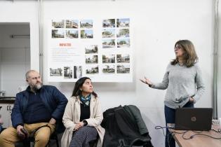 Reunión con vecinas y vecinos de Malvin por nueva modalidad de estacionamiento