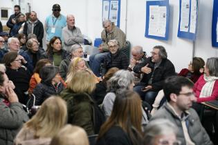 Reunión con vecinas y vecinos de Malvin por nueva modalidad de estacionamiento