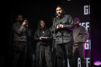 Ceremonia de lanzamiento de los premios Graffiti en el Cultural Florencio Sánchez