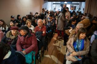 Lectura de Hay barullo en El Resorte , de Juceca, en el Centro Cultural MEM de Rocha