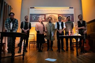 Lectura de Hay barullo en El Resorte , de Juceca, en el Centro Cultural MEM de Rocha