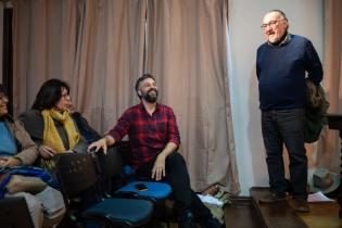 Lectura de Hay barullo en El Resorte , de Juceca, en el Centro Cultural MEM de Rocha Lectura de Hay barullo en El Resorte , de Juceca, en el Centro Cultural MEM de Rocha
