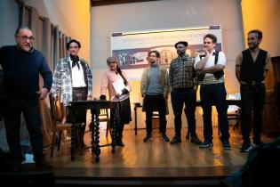 Lectura de Hay barullo en El Resorte , de Juceca, en el Centro Cultural MEM de Rocha Lectura de Hay barullo en El Resorte , de Juceca, en el Centro Cultural MEM de Rocha