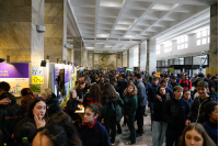 Latitud Ciencias 2023 en el atrio de la intendencia de Montevideo ,  06 de setiembre de 2023