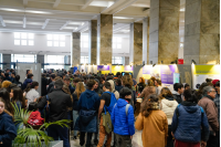 Latitud Ciencias 2023 en el atrio de la intendencia de Montevideo ,  06 de setiembre de 2023