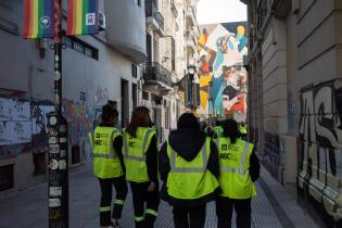 Recorrida del bus turístico con participantes del proyecto «Mujeres que Reverdecen»