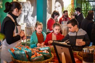 Stand de la intendencia de Montevideo en la Expo Prado 2023